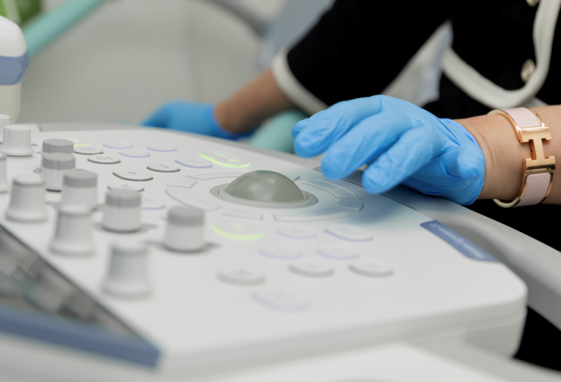 a person holding a tablet